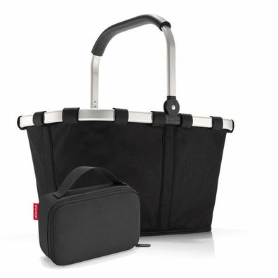 reisenthel Set aus carrybag BK, thermocase OY SBKOY, black, Unisex