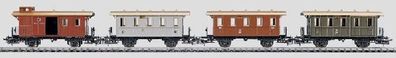 Maerklin 4035 PersonenZug-Wagenset KPEV 4tlg Spur H0