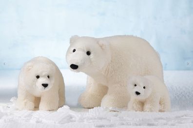 Schaffer Plüschtiere Eisbär Iluk - Größe: 13 cm