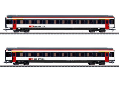 Maerklin 42154 2-teiliges Wagenset Reisezugwagen EW IV Spur H0