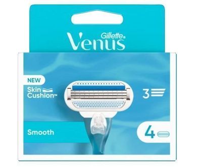 Gillette Venus Smooth 4er Pack Ersatzklingen