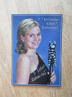 7. Knillsemer Kätzel Katharina I. - handsigniertes Autogramm!!!