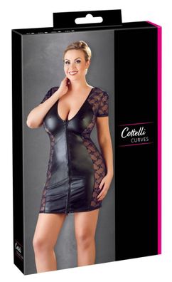 Cottelli CURVES - Kleid 2 Wege Zip - (2XL,3XL,4XL, L)