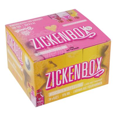 Boente Zickenbox Likör (24 x 0,02L)