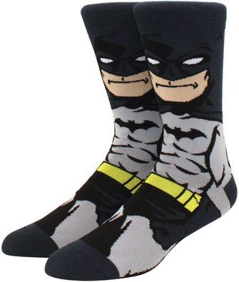 Batman Face Schwarze Socken - Joker 360° Motiv Charakter Justice League Hero Socken