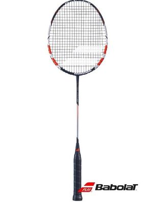 Babolat I-Pulse Blast Red Badmintonschläger besaitet