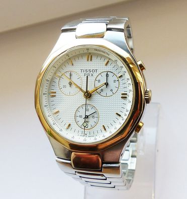 Schöner Tissot PRX WR100 Chronograph 27Jewels Herren Arrmbanduhr in Top Zustand