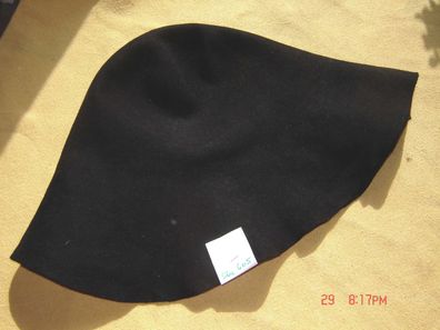 Hutstumpen Haar Filz großer Haarstumpen schwarz 110gr Ü 60cm Rd 112cm Stu605