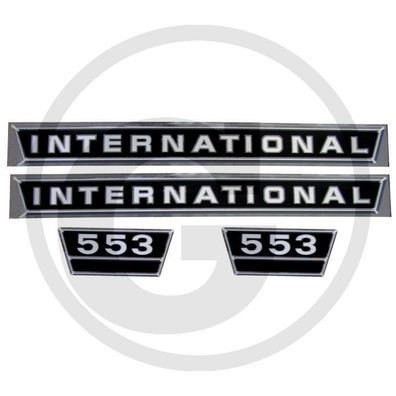 Aufklebersatz Aufkleber Emblem McCormick IHC 553