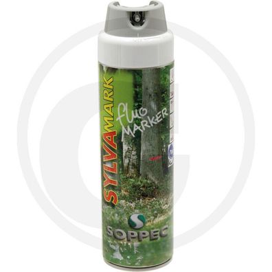 Forstmarkierspay 500ml Markierspray Flur-Marker weiß Brennholz 1,98€/100ml