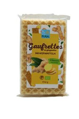 Pural Dinkel Ingwer Waffeln 67g