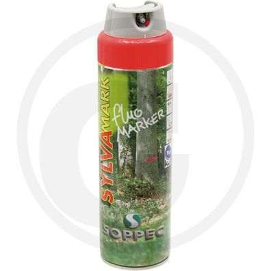 Forstmarkierspay 500ml Markierspray Flur-Marker neonrot Brennholz 1,98€/100ml