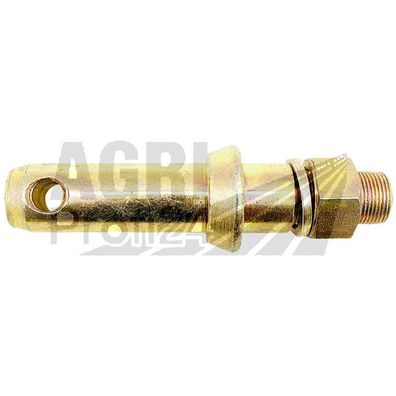 Unterlenkerbolzen Gerätebolzen Bolzen Kat.2 28mm M22 x 1,5 für Unimog Dreipunkt