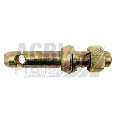2 Stück Unterlenkerbolzen Gerätebolzen Kat.2 28mm M22 x 1,5 für Traktor