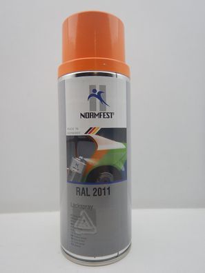 Tieforange ORANGE RAL 2011 LACK Lackspray SPRAY Spraydose 400ML