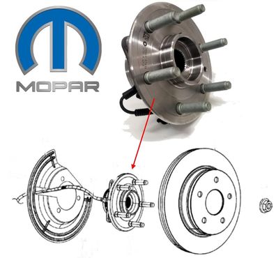 Radlager / Radnabe vorn RAM 1500 TRX ab Bj:2019+ (Gen.5)