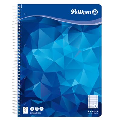 Pelikan Spiralblock A4 120 Blatt Lineatur 27