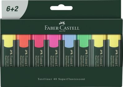 Faber Castell Textmarker TL 48 8er Kartonetui