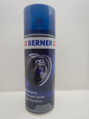 BERNER Felgensilber SILBER FELGE Felgenlack LACK SPRAY 400ML SILBER Metallic