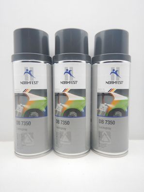 3x Novagrau GRAU RAL 7350 Mercedes BENZ LACK Lackspray SPRAY Spraydose 400ML