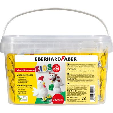 EFA Plast Kids 3 kg, weiß, im Eimer