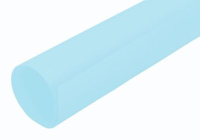 Transparentpapier hellblau, Rolle 50,5 x 70 cm extra stark 115 g/qm