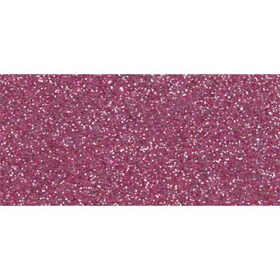 Moosgummi Glitter, 2 mm stark, 30 x 45 cm, pink, 1 Platte