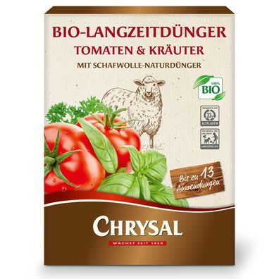 Chrysal Bio-Langzeitdünger Tomaten und Kräuter - 200 g