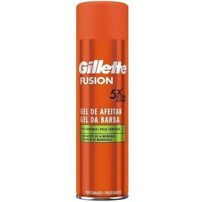 Gillette Fusion Rasiergel für empfindliche Haut, 200ml