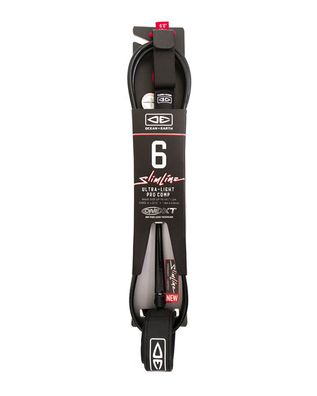 OCEAN&EARTH Surf Leash ONE XT Slim Line Pro 5`0" black