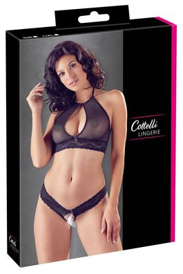 Cottelli Lingerie - Bralette und String - (L-XL, -M)