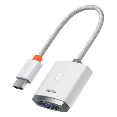 Baseus Lite Series Steckeradapter HDMI auf VGA + Miniklinke 3,5 mm / Micro-USB-Net