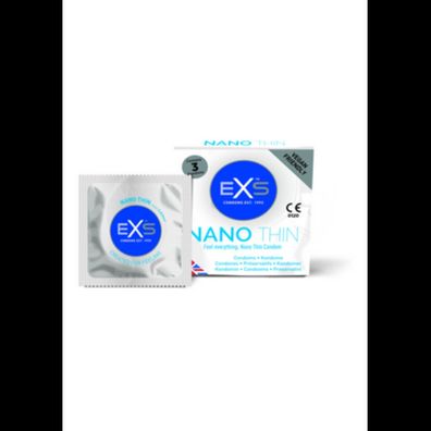 EXS - EXS Nano Thin - Condoms - (div. Varianten) - Menge: 3 Stück