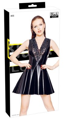 Black Level - Kleid aus Lack mit Spitze - (L, , , L)