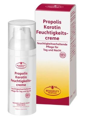 Remmele´s Propolis - Propolis Karotin Feuchtigkeitscreme - 50 ml