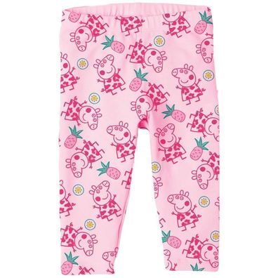 Peppa Pig - Kinder 3/4 Leggins Mädchen rosa - Größe: 86/92