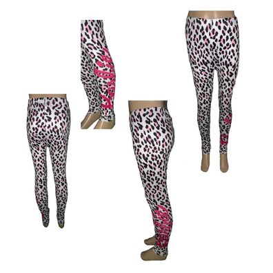 Leggins Motiv: Barbie, weiß, Größen 104 bis 134