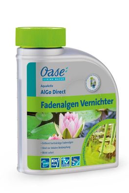 Oase Algenentferner 0,5 Liter Aqua Activ Algo Direct für 10 Qbm Teichwasser