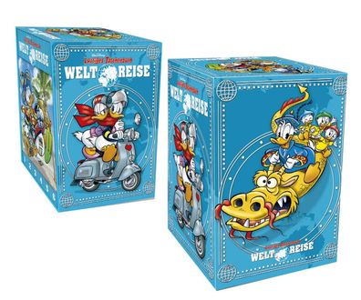 Lustiges Taschenbuch Weltreise Box 1-6, Walt Disney