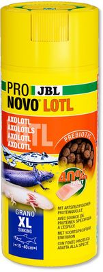 JBL Pronovo Lotl Grano XL 250ml Futter für Axolotl von 15-25cm