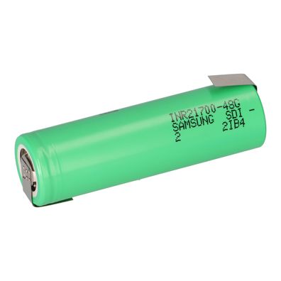 Samsung INR21700-48G 4800mAh 9.6A 3,6V Li-ion Z-Lötfahne