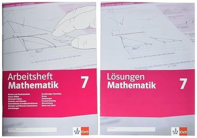 Mathematik Arbeitsheft 7: Brüche, Dezimalzahlen, Gleichungen, Prozent, Dreiecke