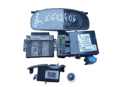 Original Renault LAGUNA II 1.8 16V Motorsteuergerät Set Steuergerät Kit 8200278376