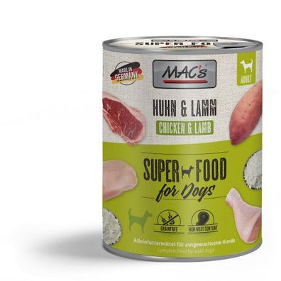 MAC's DOG Hühnchen &amp; Lamm 800g