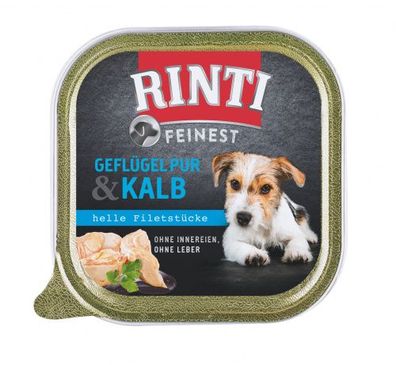 Rinti Feinest Geflügel Pur Kalb 150gS