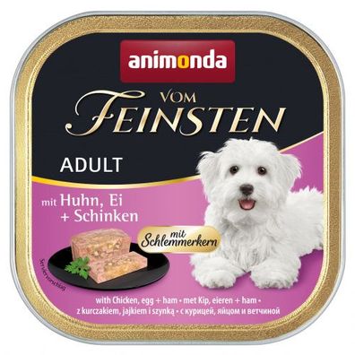 Vom Feinsten Dog Schlemm. Huhn+Ei 150gS