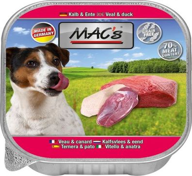 MAC's DOG Kalb &amp; Ente 150g