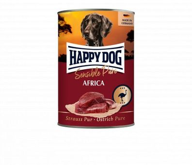 HappyDog Strauß Pur 400gD