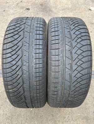 2x Winterreifen 225/45 R18 95V XL Michelin Pilot Alpin PA4 ZP Runflat DOT20 5,9-6,3mm