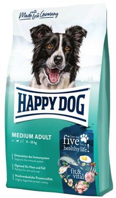 HappyDog Fit+Vital Medium Adult 4kg